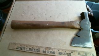 Unmarked Half Hatchet Antique Vintage Old Hand Tool Axe