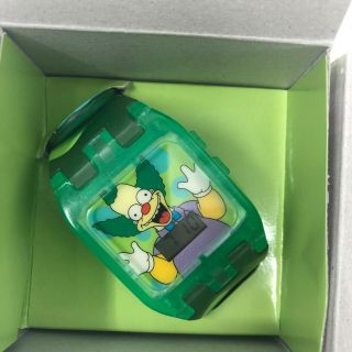 Vintage Krusty The Clown Simpsons Talking Watch From Burger King