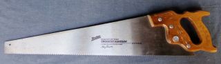 Henry Disston Company,  Danville,  Va D - 23 8 Point Crosscut Handsaw With 26 " Blade