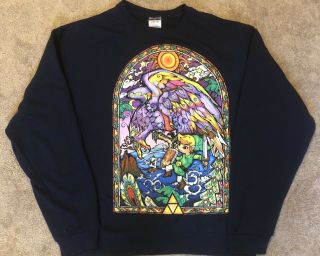 Legend Of Zelda Nintendo Nes Sweatshirt Link Unique Medium