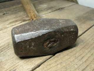 Vintage Small Size 3 lb.  Sledge Hammer 6 Pointed Star Mark 3