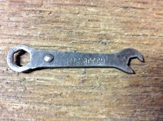 Vintage Antique Bosch Wrench W/feeler Gauge Old Car Truck Tractor Tool