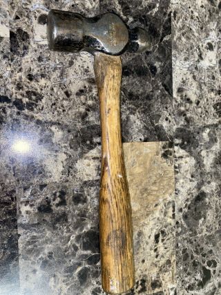 Vintage True Temper No 12012 Ball Peen Hammer Wood Handle - 12 Oz Rare Htf Vtg
