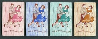 People: Honor Your Partner X 4 - 4 Single Swap / Playing Cards