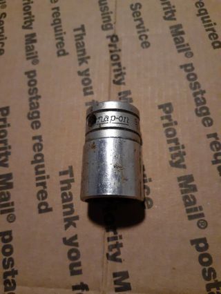 Snap On Sw418 9/16” Double Square Socket 1/2”drive 8 Point 1951 Usa Made In Usa