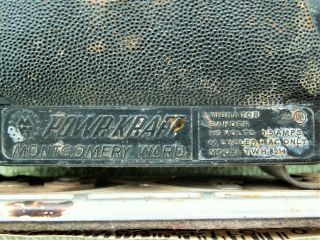 VINTAGE POWR - KRAFT (MONTGOMERY WARDS) PALM SANDER MODEL TWH 8514 2