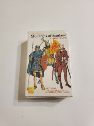 - The Famous Monarchs Of Scotland Playing Card Game Heritage