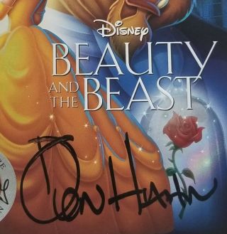 Beauty And The Beast Blu - Ray/dvd/digital 25th Anniversary Signed By Don Hahn
