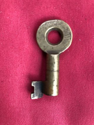 Vintage Adams Express Company Key Brass Skeleton Key ?????