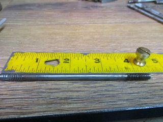 Bailey No 4 Bench Plane Tote Bolt And Brass Nut 4 1/4 " Part Stanley Tool