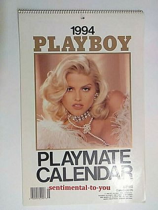 1994/2022 Playboy Playmate Wall Calendar Playmate Of The Year: Anna Nicole Smith