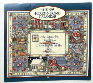 1995 Heart & Home Susan Winget Wall Calendar - Crafting