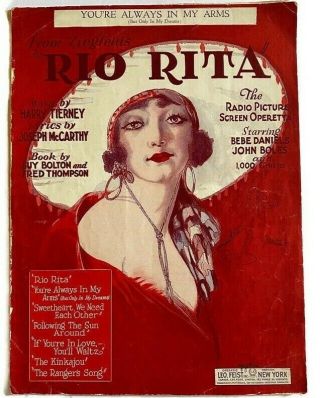 1929 Rio Rita From Ziegfeld 