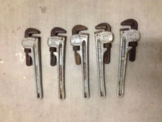 Craftsman 14 " Heavy Duty Aluminum Pipe Wrenches (5) - $10 Each