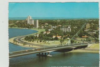 Narrows Bridge Perth Western Australia Murray Views Postcard