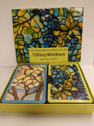 The Metropolitan Museum Of Art - Tiffany Windows Playing Cards - Bridge - Poker
