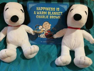 Peanuts Snoopy Ornament Book 2 Plush Happiness Is A Warm Blanket Kohl’s Cares