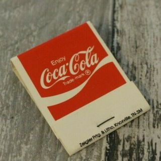 Vintage Matchbook Coca Cola The 1982 World 