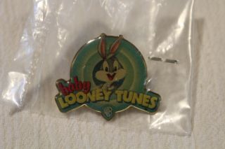 Vintage 1997 Warner Bros Baby Looney Tunes Bugs Bunny Lapel Pin