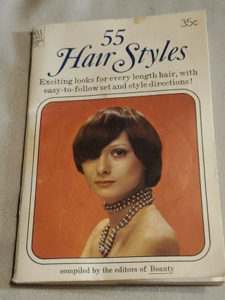 Vintage Dell Purse Book Booklet 55 Hair Styles For Every Length 3187