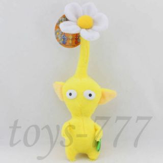 Pikmin Yellow Flower 9.  5 " Stuffed Animal Cartoon Figure Plush Toy Collectible