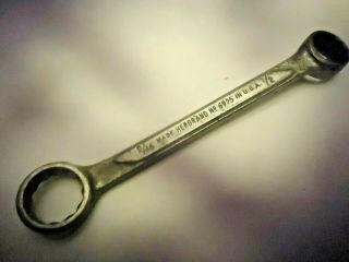 Herbrand,  No.  6925 Stubby Offset Box End Wrench,  12 Point,  Vintage_we - 266p