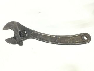 Vintage Bergman Tool Mfg.  Co.  10 Inch Queen City Adjustable Crescent Wrench Usa