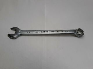 Proto Professional 1224 3/4 " Combination Wrench 12 Point,  U.  S.  A