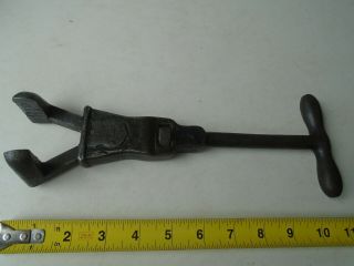 Vintage Trimo Adjustable Basin Wrench Pat App For Plumbing Plumber Tool