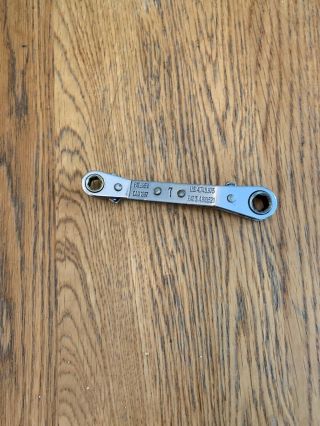 MAC TOOLS (7mm x 8mm) Offset Ratcheting Box Wrench,  6 Pt,  Part ROWM0708 3