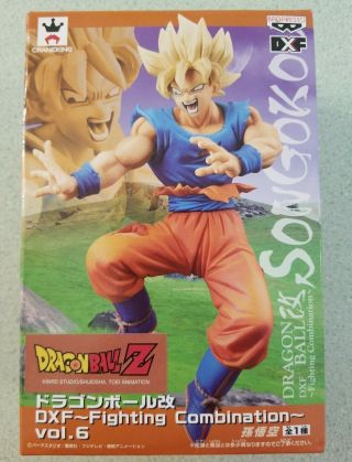 Banpresto 2015 Dragon Ball Z 5.  5 " Goku Dxf Figure Fighting Combination Volume 6