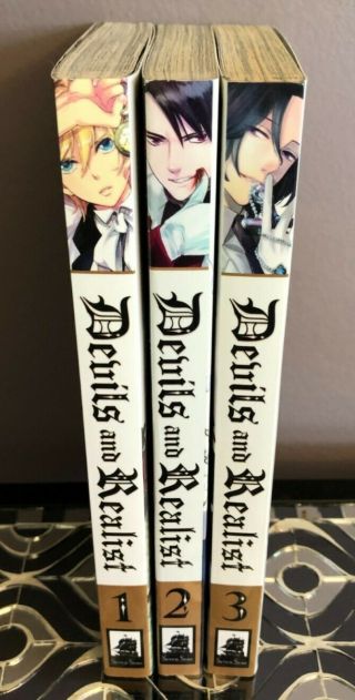 Devils And Realist Volumes 1 - 3 English Manga Yukihiro & Takadono Seven Seas