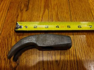 Vintage Small Claw Hammer Unbranded 1 Lb Possibly Blacksmiths