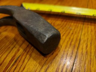 Vintage Small Claw Hammer Unbranded 1 LB Possibly Blacksmiths 2
