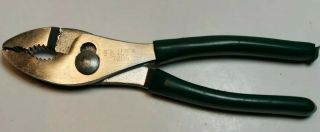 Vintage S - K Slip Joint Pliers No.  7206 6 - 1/2 " Long Made In Usa
