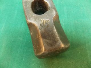Vintage 2 1/2 lb pound cross peen blacksmith hammer head.  US.  68 3