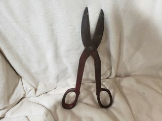Antique Vintage Tool Sheet Metal Tin Snips Scissors Pliers