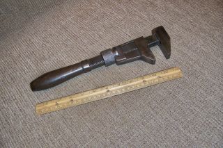 Oid Bemis & Call 12 " Adj Monkey Wrench Antique Farm Mechanics Tool