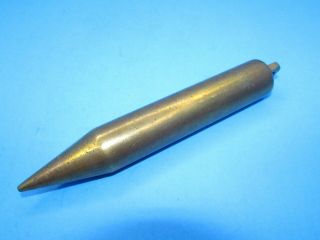 Lufkin No 590 solid brass plumb bob for tank depth tape measure 20 ounce 3