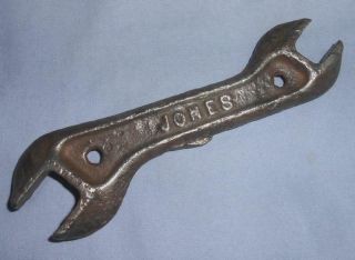 Rare Antique Jones Implement Twine Binder Wrench D114 Old Vintage Plano Tool Ihc
