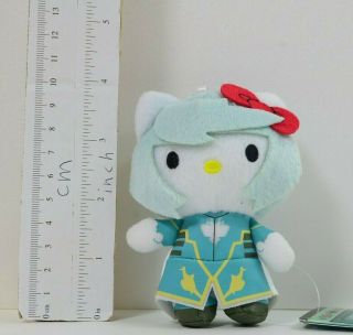 Tales Of Series Mikleo Hello Kitty Mini Mascot Plush Keychain Japan Anime /k296