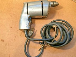 Vintage Industrial Fixed Speed Craftsman 1/4 " Drill Model 315.  7724