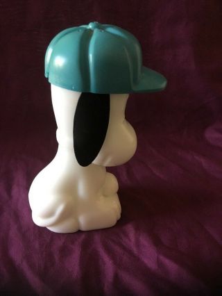 1969 AVON Snoopy After Shave Lotion Glass Bottle 6 