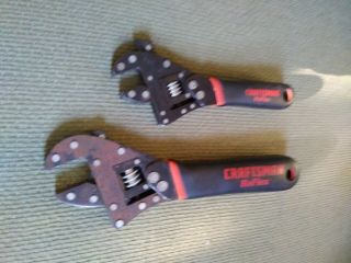 Craftsman Reflex Adjustable Crescent Wrench Set 45781 45782 3