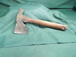 Vintage Hand Axe Hammer Head Stamped Plumb 3 - 1/2 " Edge Collectible Antique Tool