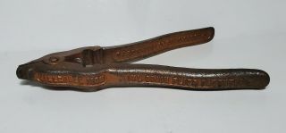 Vintage Ixl Chain Plier Patented Malleable Iron O.  P.  Schriver Co.