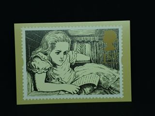 Alice In Wonderland - Greetings 1994 - Royal Mail Stamp Postcard