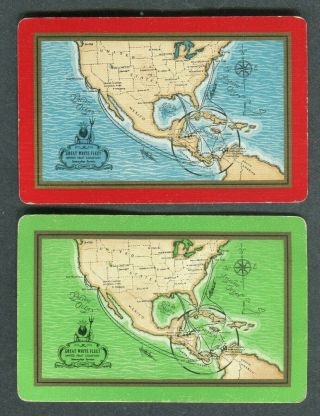 Steamships: The Great White Fleet - 2 Single Swap / Playing Cards