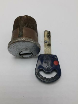 Mul - T - Lock High Security Lock 1 1/2 " Mortise Lock Locksport Israeli Pick W/key