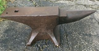 Vintage 116 Lb.  (1 - 0 - 4) Peter Wright Blacksmith Anvil,  Forging Tool,